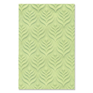 Sizzix • multi-level textured impressions embossing folder palm repeat