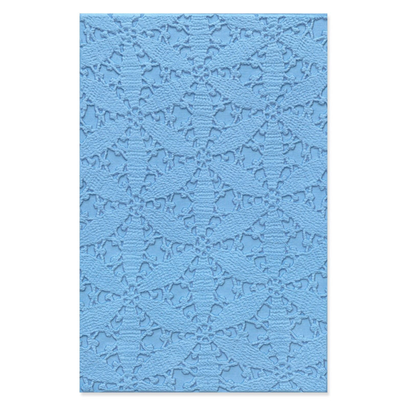Load image into Gallery viewer, Sizzix • 3-d textured impressions embossing folder tablecloth
