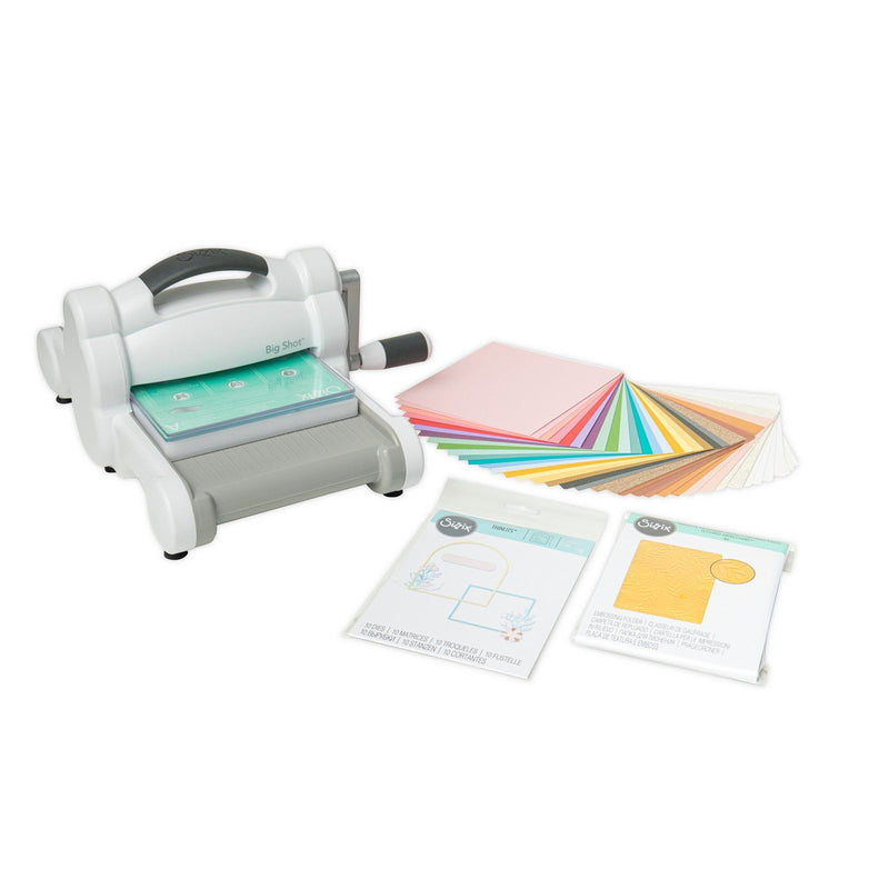 Load image into Gallery viewer, Sizzix • big shot a5 starter kit white gray
