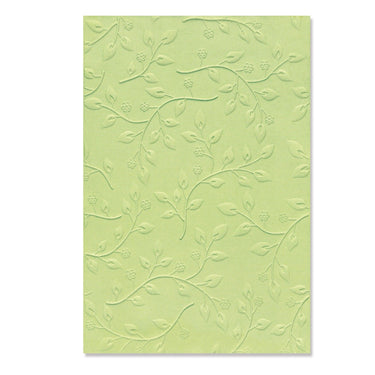Sizzix • 3-d textured impressions embossing folder summer foliage by