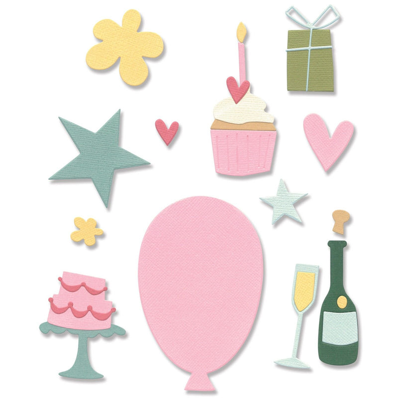 Load image into Gallery viewer, Sizzix • thinlits die set fabulous everyday shapes by debi potter
