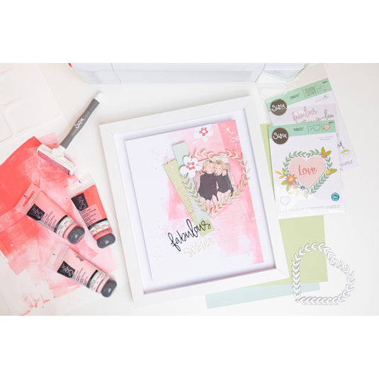 Sizzix • thinlits die set hello love by lisa jones