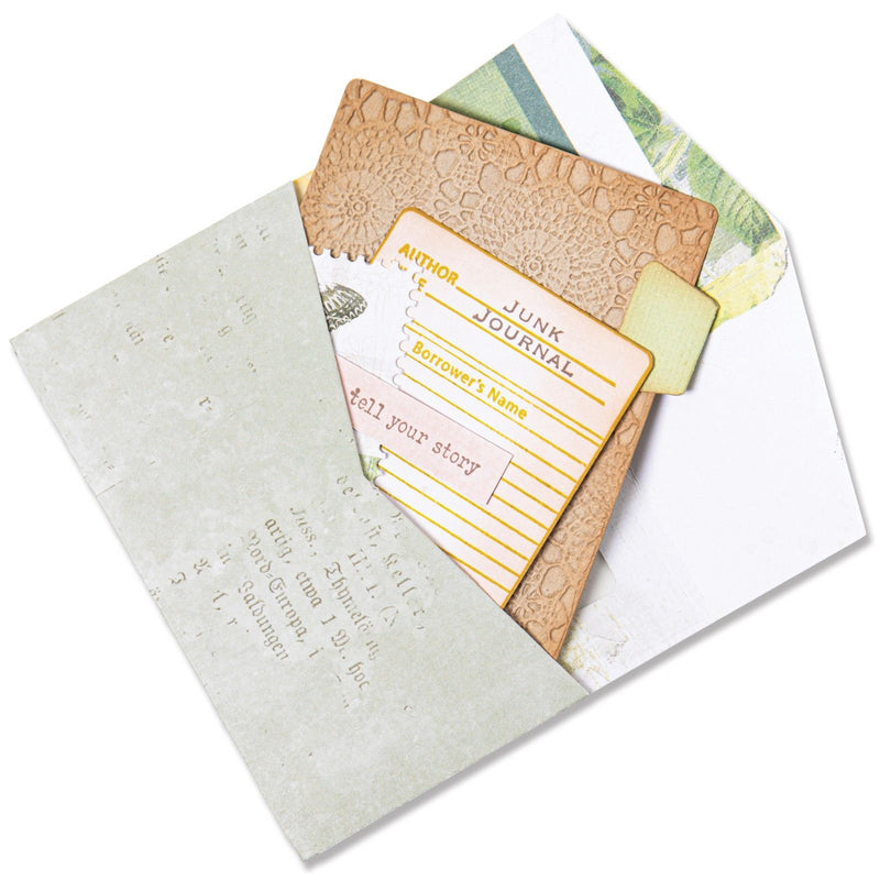 Load image into Gallery viewer, Sizzix • thinlits die set journaling card windows by eileen hull
