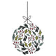 Sizzix • layered clear stamps leafy ornament