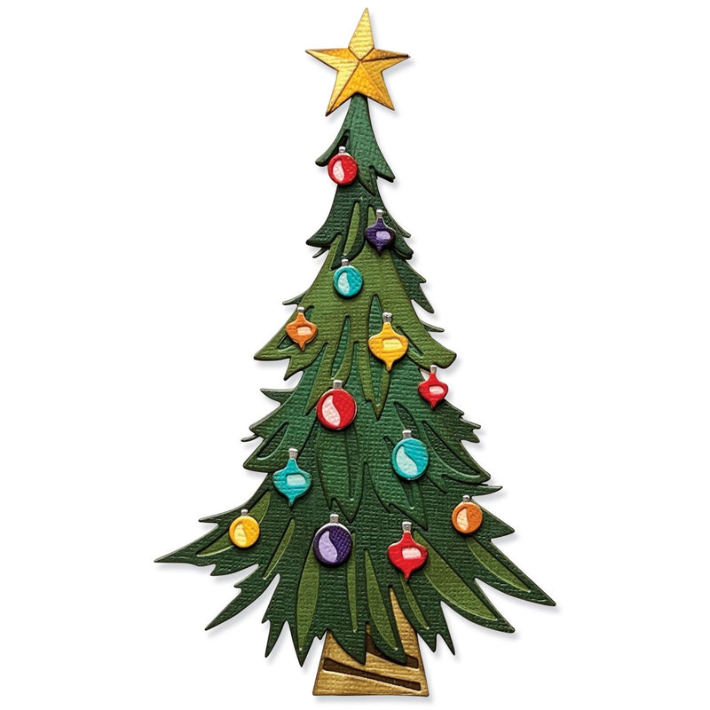 Load image into Gallery viewer, Sizzix • tim holtz thinlits die set trim a tree colorize
