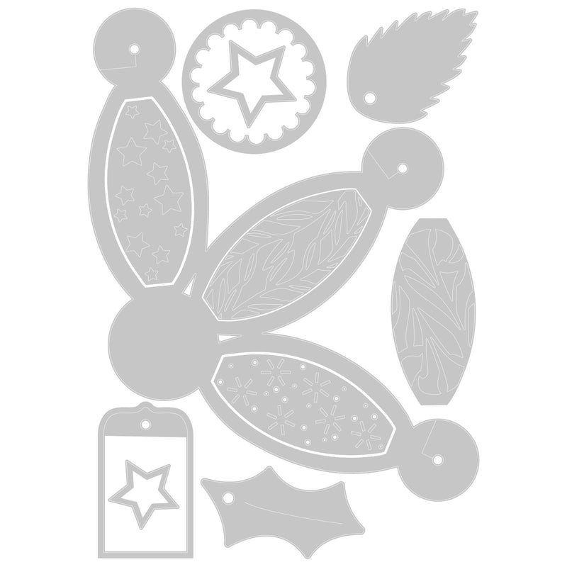 Load image into Gallery viewer, Sizzix • thinlits die set 3d lantern

