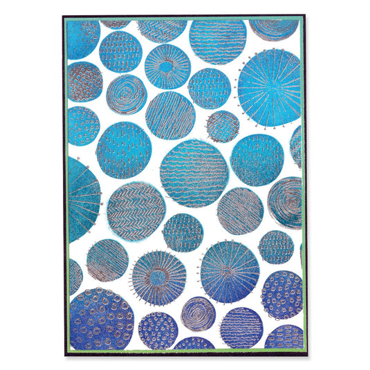 Sizzix • cosmopolitan stencil a5 ecliptic adornment