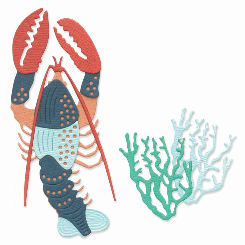 Load image into Gallery viewer, Sizzix • thinlits die set ocean critters 10pcs
