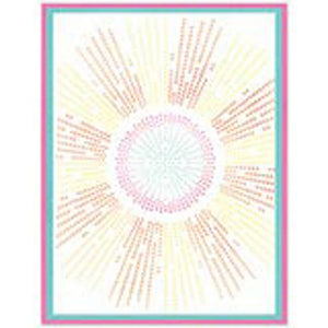 Sizzix • stencil a6 cosmopolitan shine bright nr.2