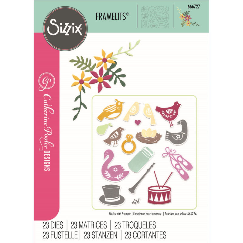 Load image into Gallery viewer, Sizzix • framelits die set 12 days of christmas nr.2 23pcs
