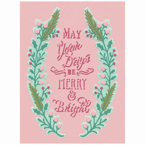 Sizzix • thinlits die set merry bright nr.2 12pcs