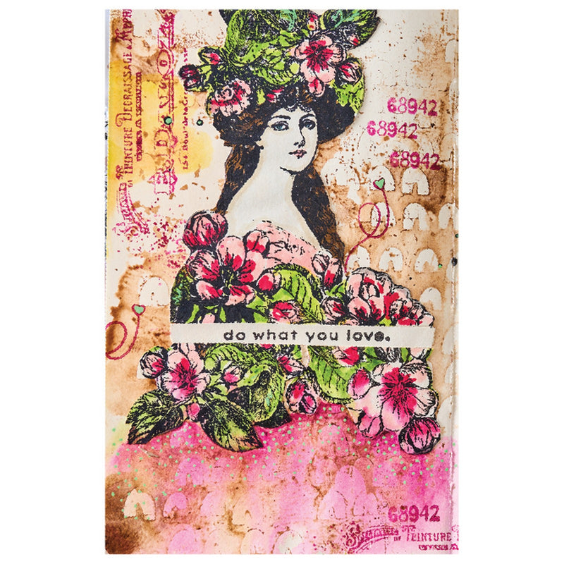 Load image into Gallery viewer, Sizzix • studio stamps set 11pcs 3pcs stencils feed your soul by cat kerr
