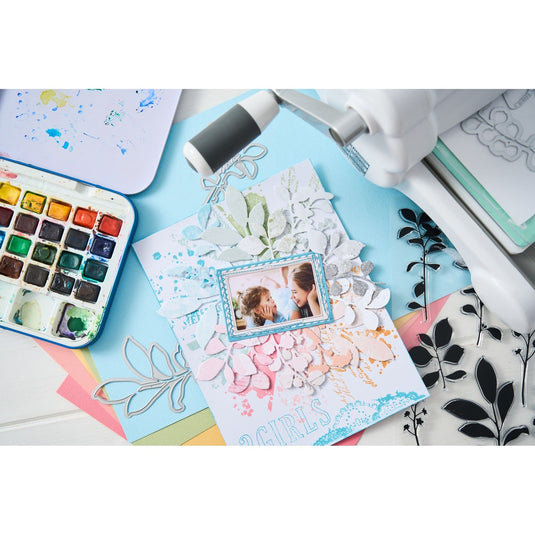 Sizzix • framelits die set fine stems 02 9pcs