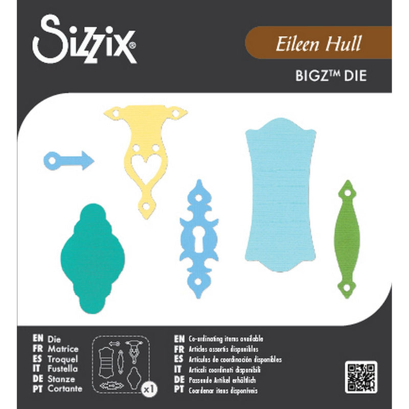 Load image into Gallery viewer, Sizzix • scoreboards die journal hardware by eileen hull

