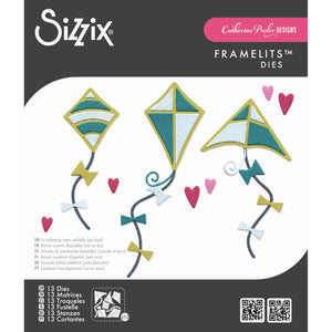 Sizzix • framelits die set 13pcs sky’s the limit nr2 by catherine pooler