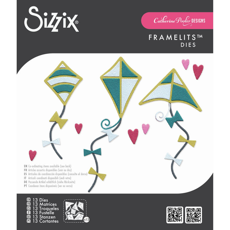 Load image into Gallery viewer, Sizzix • framelits die set 13pcs sky’s the limit nr2 by catherine pooler
