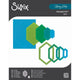 Sizzix • framelits die set 10pcs -framelits reversed belinda stitched hexagons by stacey park