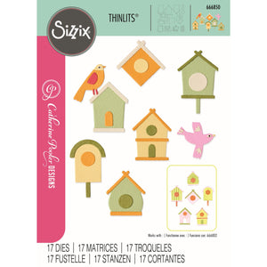 Sizzix • thinlits die set good place to land nr.2 17pcs