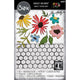 Sizzix • 2d embossing folder thinlit set vault floristry 11pcs by tim holtz
