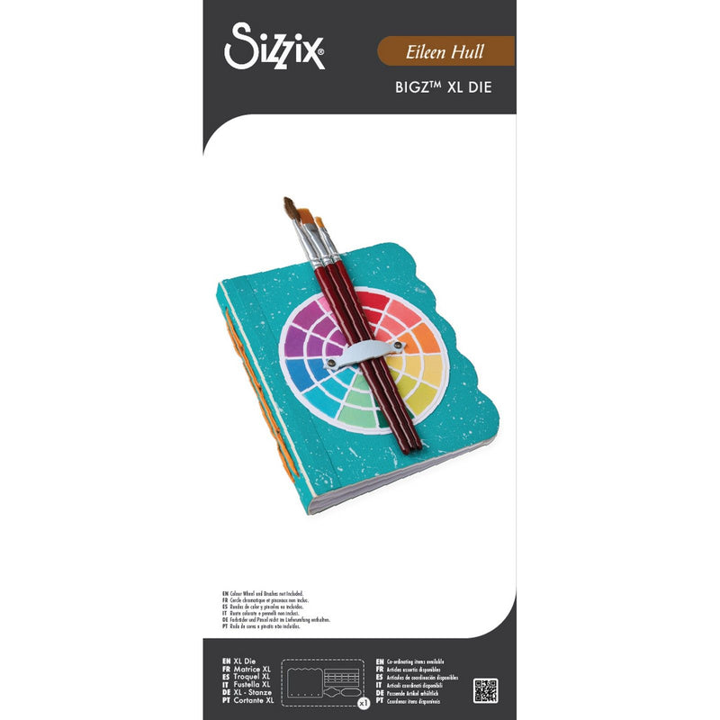 Load image into Gallery viewer, Sizzix • scoreboards xl die handbound journal by eileen hull
