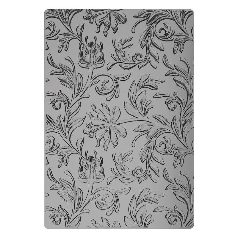 Load image into Gallery viewer, Sizzix • 3-d texture fades embossing folder botanical large a5 by tim holtz
