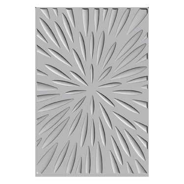Sizzix • 3-d tief a6 stencil burst of bright by stacey park