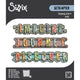 Sizzix • thinlits die set 28pcs word wafers #1 by seth apter