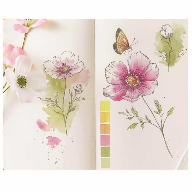 Load image into Gallery viewer, Sizzix • clear stamp set 10pcs cosmo and butterflies by willow wolfe
