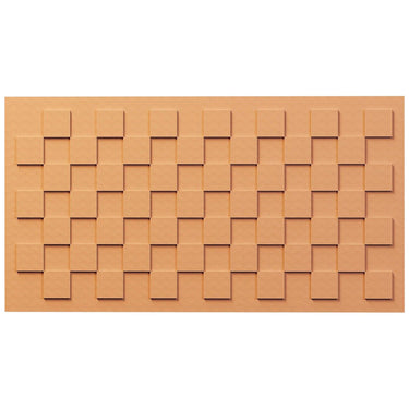 Sizzix • 2d mini embossing folder checkered pattern by letters by shells