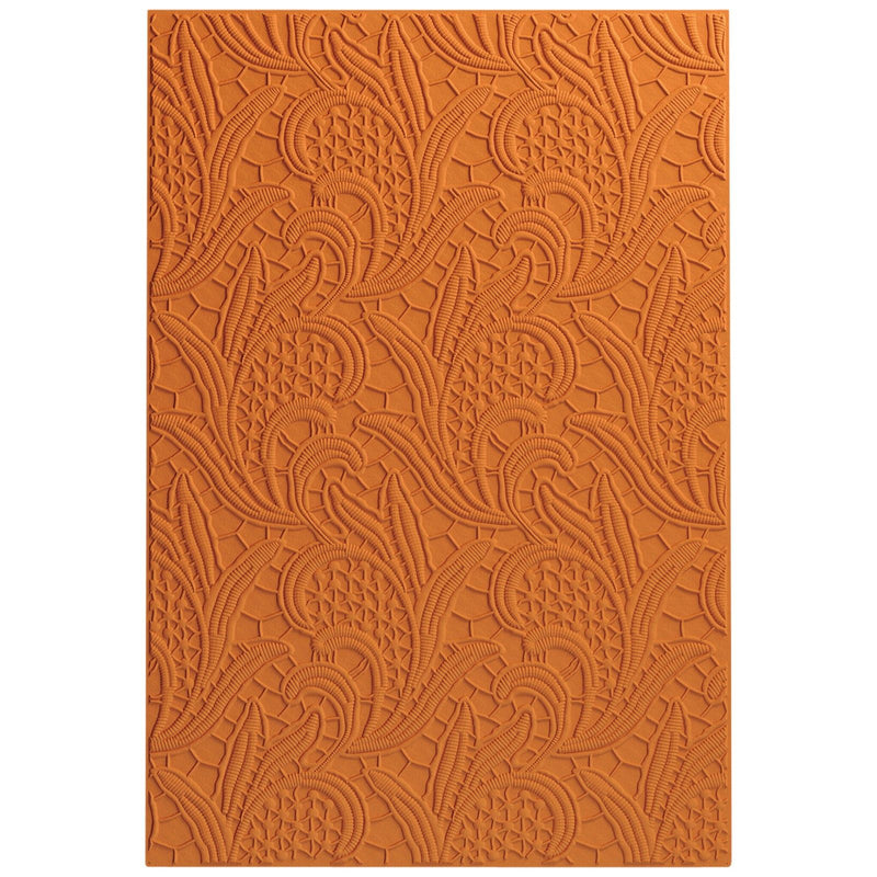 Load image into Gallery viewer, Sizzix • 3d textured impressions a5 embossing folder lacy leaves by eileen hull
