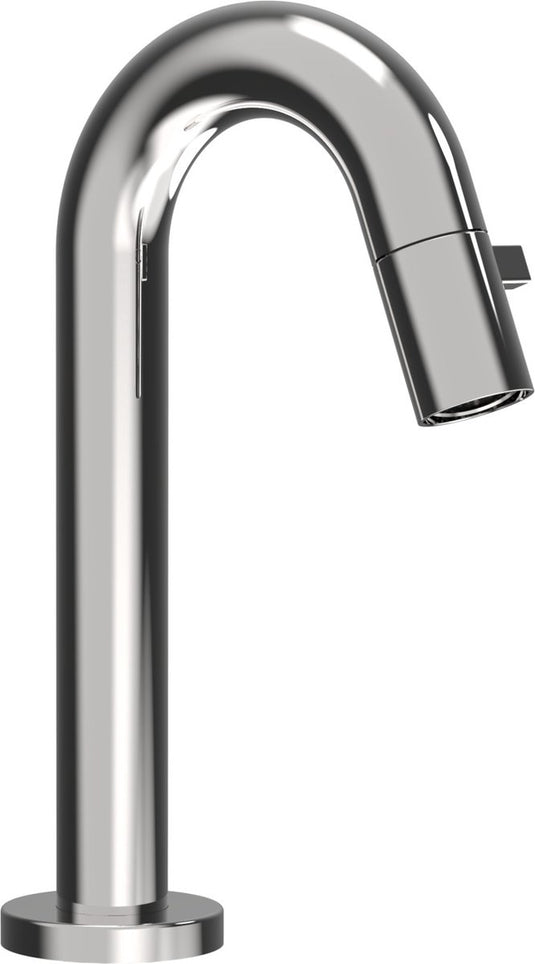 Hansa nove style toiletkraan - vaste uitloop - 94mm - chroom - 50938101
