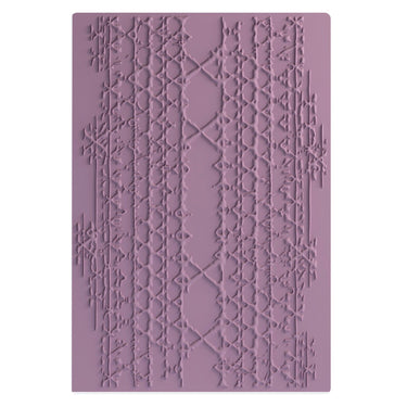 Sizzix • 3-d textured impressions embossing folder magic mesh by seth apter
