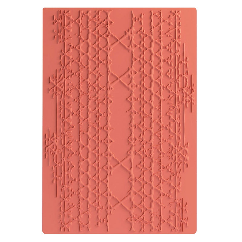 Load image into Gallery viewer, Sizzix • 3-d textured impressions embossing folder magic mesh by seth apter
