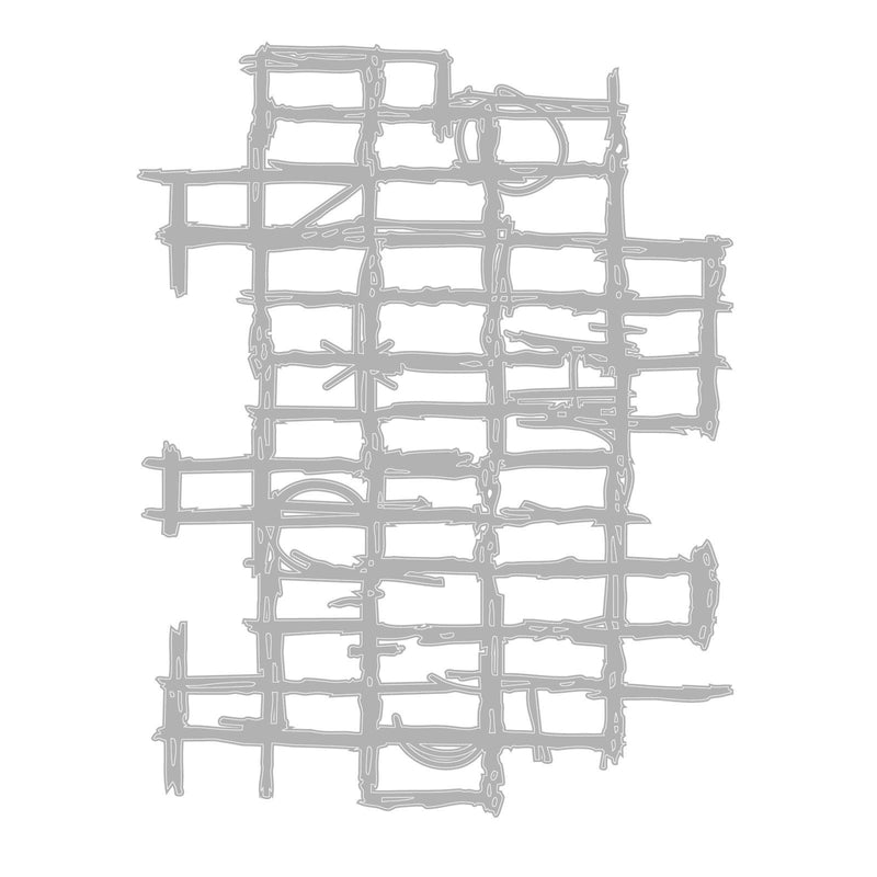 Load image into Gallery viewer, Sizzix • thinlits die set 1pcs gridiron by seth apter
