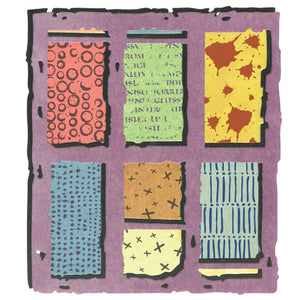 Sizzix • thinlits die set 2pcs w 6pcs stamps viewfinder by seth apter