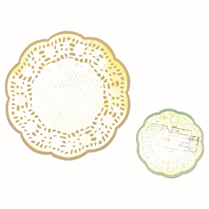 Load image into Gallery viewer, Sizzix • thinlits die set 4pcs doily duo by 49 market
