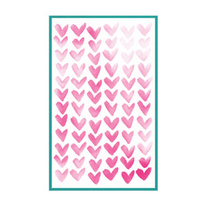 Sizzix • a5 stencil 4pcs buildables backgrounds 1 by vicki boutin
