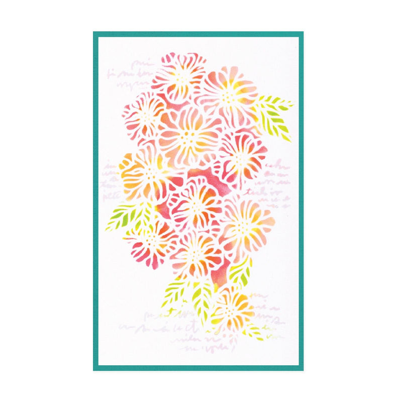 Load image into Gallery viewer, Sizzix • a5 stencil 4pcs buildables botanicals 1 by vicki boutin
