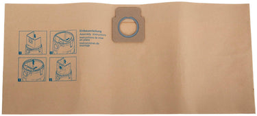 Nilfisk staubsaugerbeutel filter bag 1-ply 5pcs f.turbo gt