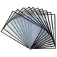 Zichtpaneel djois 114507 a4 zwart pvc