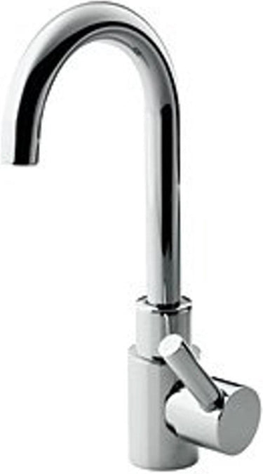 Plieger pico toiletkraan – eén knop – kraan messing – toiletkraan koud – hoge uitloop - chroom