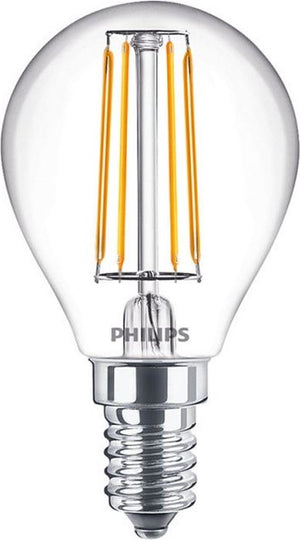 Philips led philips - master value ledluster e14 kogel filament helder 3.4w 470lm - 927 zeer warm wit | beste kleurweergave - dimbaar - vervangt 40w