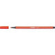 Stabilo viltstift 68-40 1 mm lichtrood