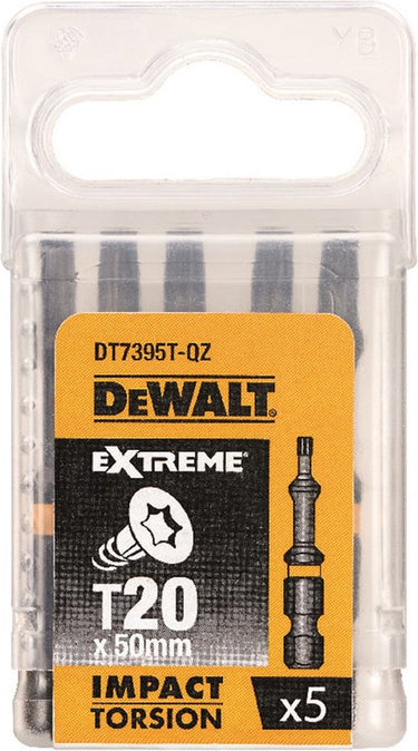 Dewalt accessoires impact torsion 50mm torx t20 - dt7395t-qz