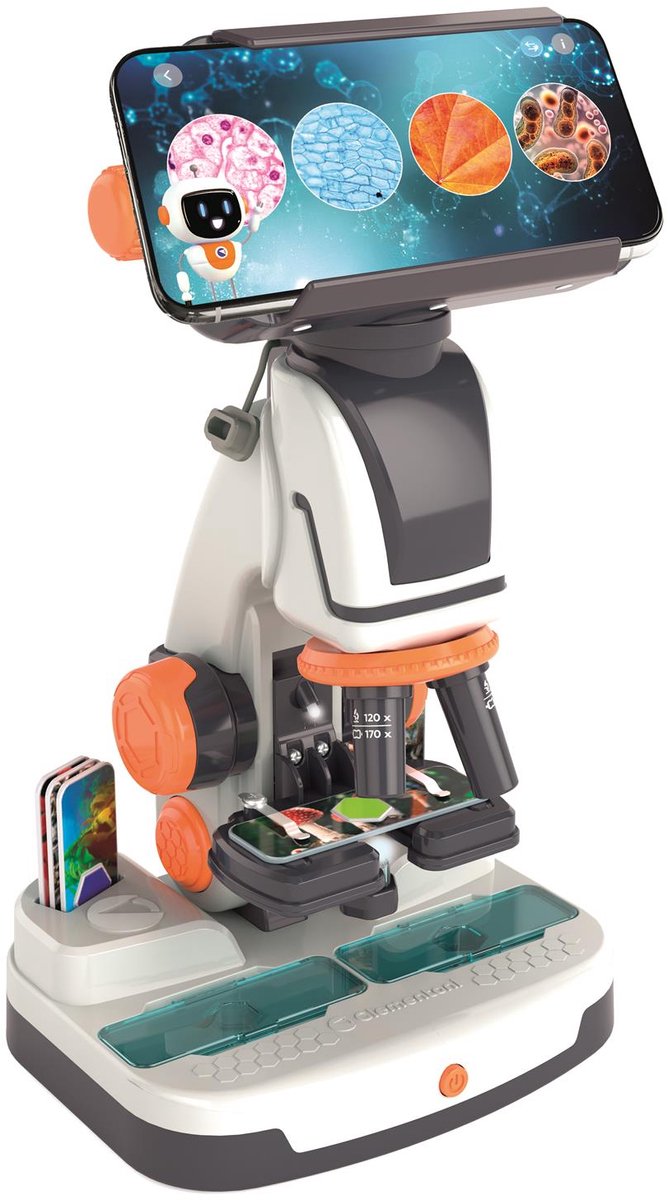 Afbeelding laden in galerijviewer, Clementoni wetenschap spel microscoop smart
