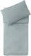 Jollein - dekbedovertrek met sloop 100x140cm - dekbed ledikant, dekbedovertrek baby - twinkling sea green