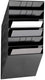Durable folderhouder flexiboxx 6, 6 vakken, a4, liggend, zwart