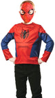 Rubies france - spiderman top en masker voor kinderen