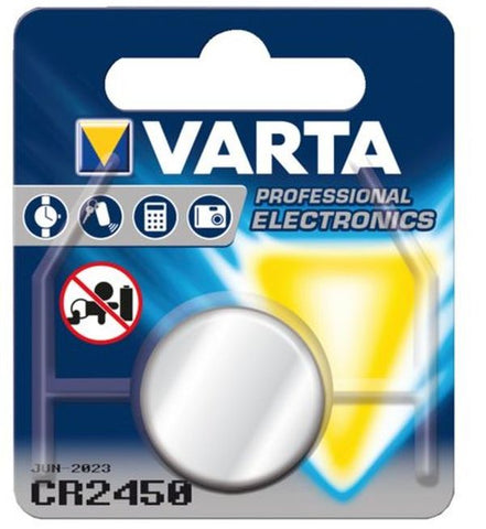 Varta  cr2450 lithium 3v op kaart