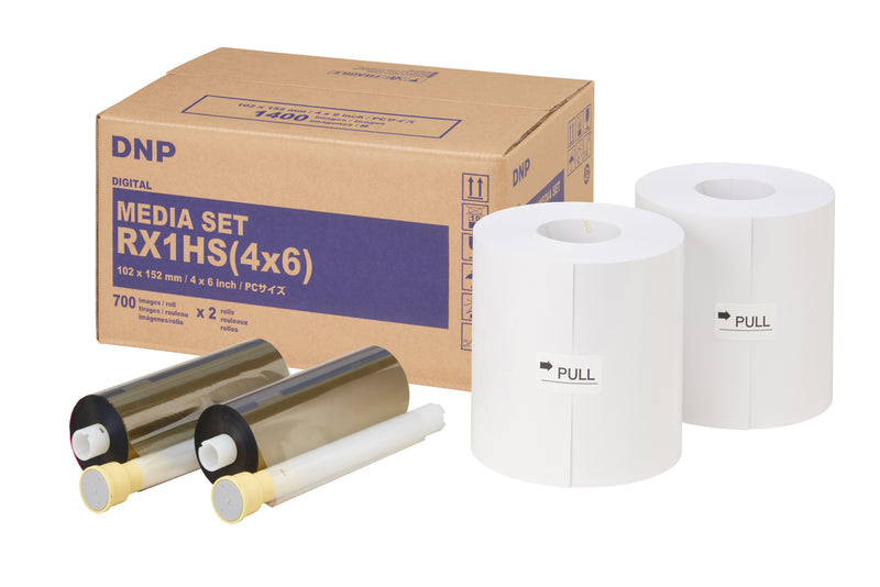 Load image into Gallery viewer, DNP Papier DSRX1HS-4X6 2 Rol � 700 St. 10x15 voor DS-RX1HS
